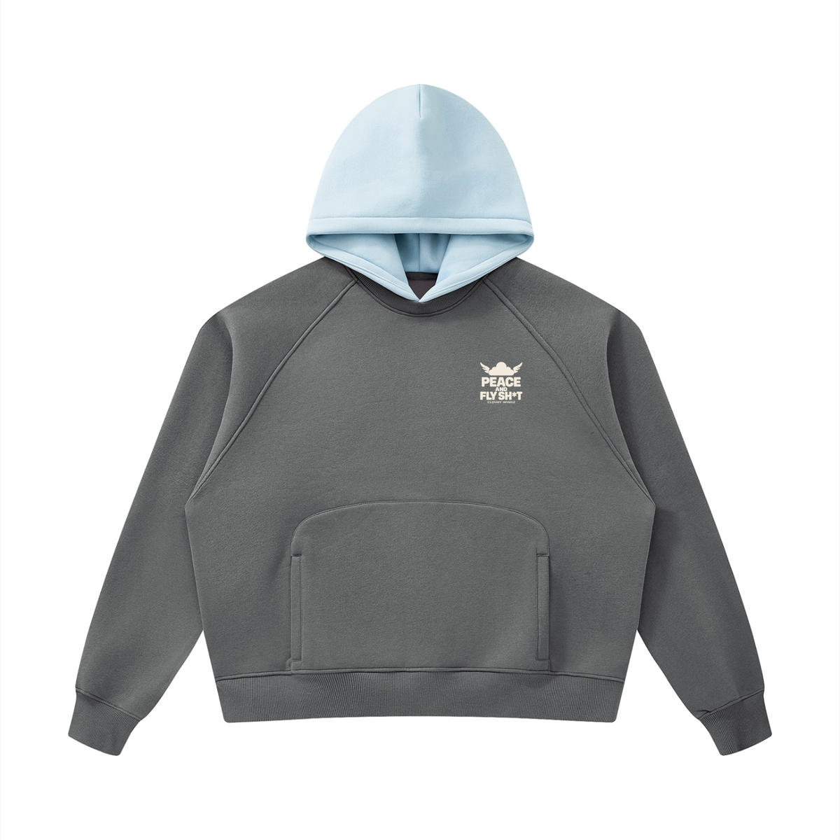 HouseofClouds,Streetwear,CloudyWingz,Hoodie,Peace,Fly,Style,Swag,Drip,merch,Apparel