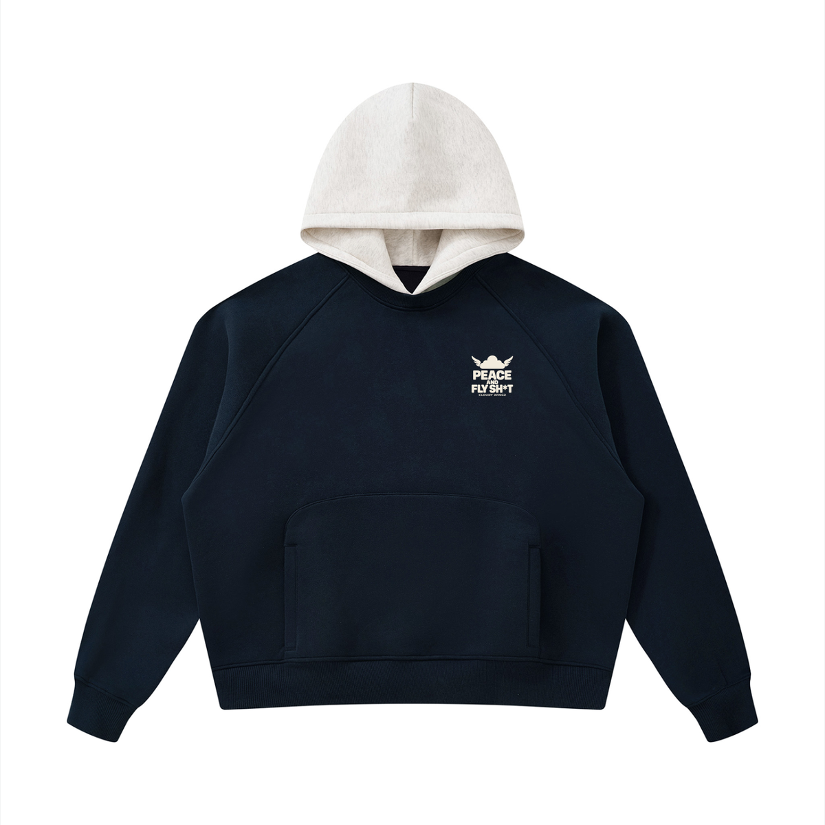 HouseofClouds,Streetwear,CloudyWingz,Hoodie,Peace,Fly,Style,Swag,Drip,merch,Apparel