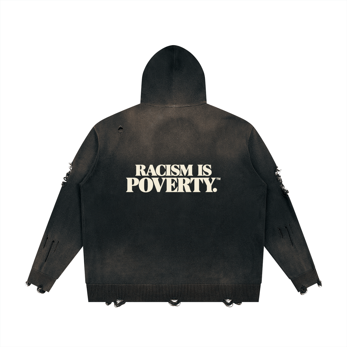 CloudyWingz,HouseofClouds,Racism,RacismisPoverty,CharacterBeforeColor,StatementTee,GraphicTee,Streetwear,Hoodie,Sweater,Sweatshirt,Unisex,AntiRacism,Tapstitch
