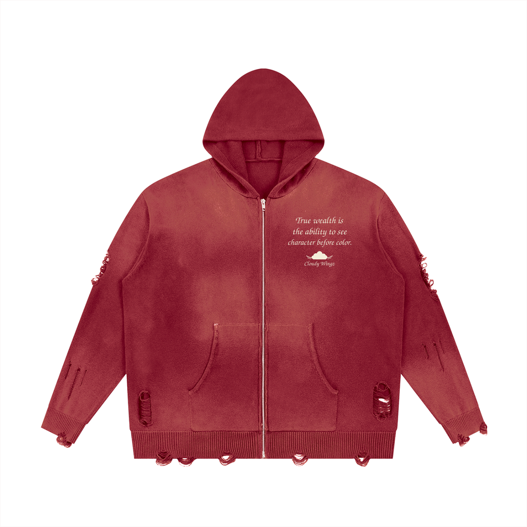 CloudyWingz,HouseofClouds,Racism,RacismisPoverty,CharacterBeforeColor,StatementTee,GraphicTee,Streetwear,Hoodie,Sweater,Sweatshirt,Unisex,AntiRacism,Tapstitch