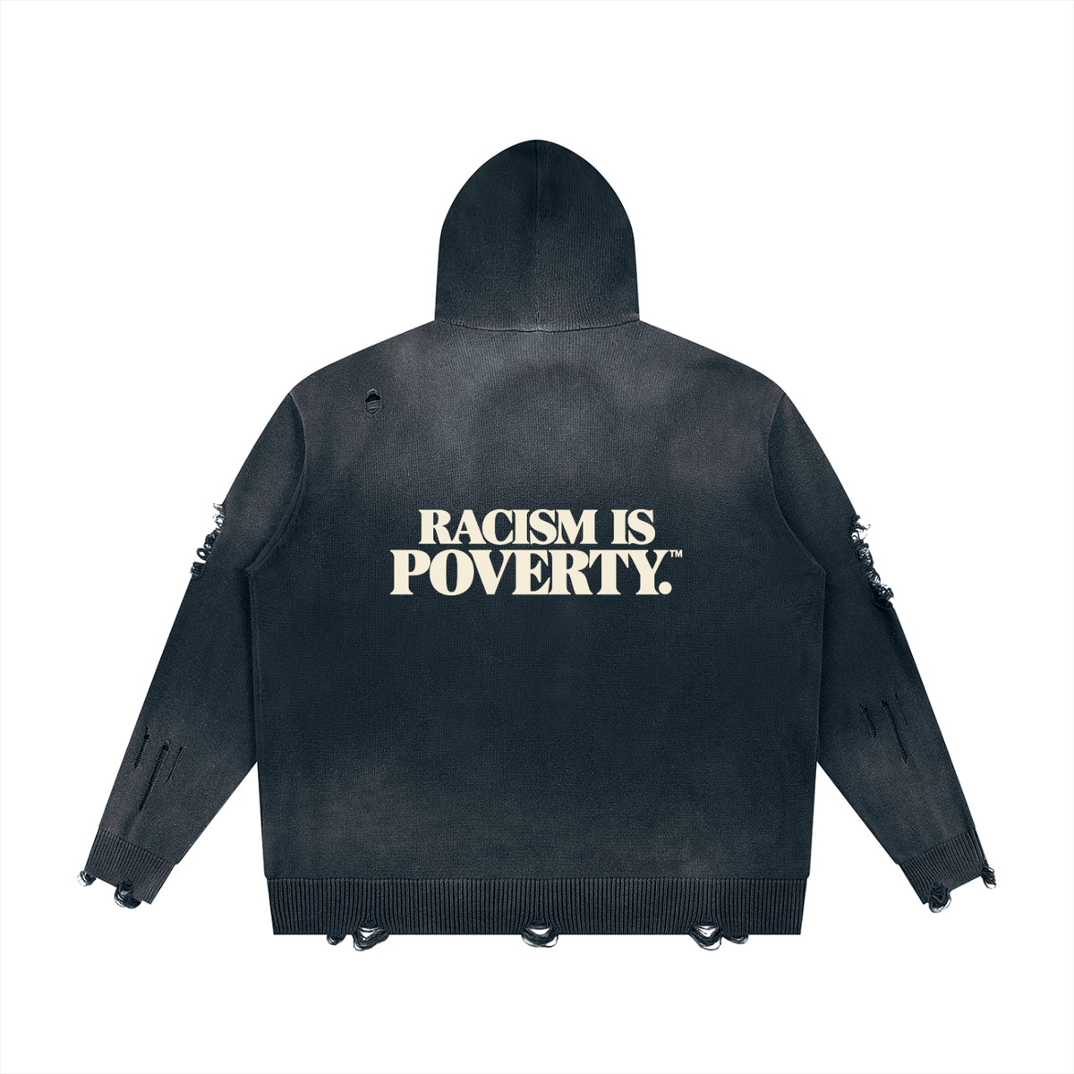 CloudyWingz,HouseofClouds,Racism,RacismisPoverty,CharacterBeforeColor,StatementTee,GraphicTee,Streetwear,Hoodie,Sweater,Sweatshirt,Unisex,AntiRacism,Tapstitch